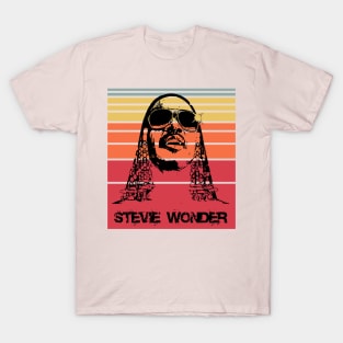 Retro Stevie Wonder T-Shirt